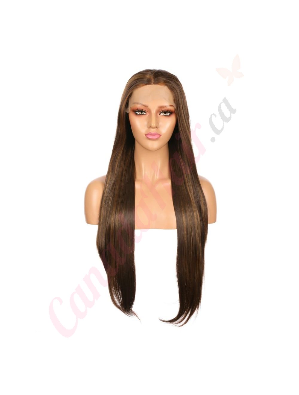 Z1611065C-v4 - Long Highlighted Blonde Synthetic Hair Wig [Final Sale]