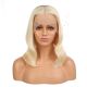 Riley - Short Blonde Remy Human Hair Wig 14 Inches Bob Wig