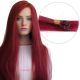 Burgundy Fusion Hair Extensions (Pre Bonded Keratin) - Human Hair