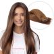 Chestnut Brown #6 Sew-in Hair Extensions (Hair Weave) - Human Hair
