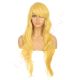 DM1611032-v4 Yellow Blonde Extra Long Synthetic Hair Wig with Bang 