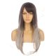 DM2031310-v4 Ombre Grey Long Synthetic Hair Wig with Bang