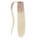 Ombre Light Blonde Wrap Ponytail Hair Extensions - Synthetic Hair 20 Inches