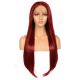 G1904785-v2 - Long Red Synthetic Hair Wig 