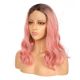 G1904787-v2 - Short Pink Synthetic Hair Wig