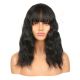 DM2031261-v4 - Long Black Synthetic Hair Wig With Bang
