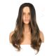 DM2031287-v4 - Long Ombre Brown Synthetic Hair Wig 