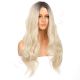 DM2031296-v4 - Long Ombre Blonde Synthetic Hair Wig 