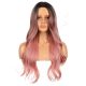 DM2031326-v4 - Long Pastel Pink Ombre Synthetic Hair Wig 
