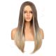 DM2031328-v4 - Long Ombre Brown Blonde  Synthetic Hair Wig