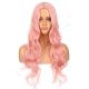 DM2031370-v4 - Long Pink Synthetic Hair Wig 