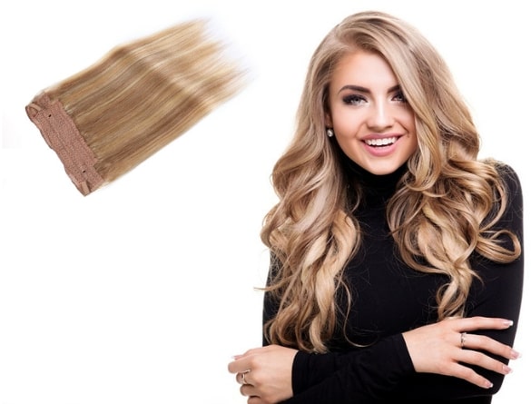 Invisible Wire hair extensions